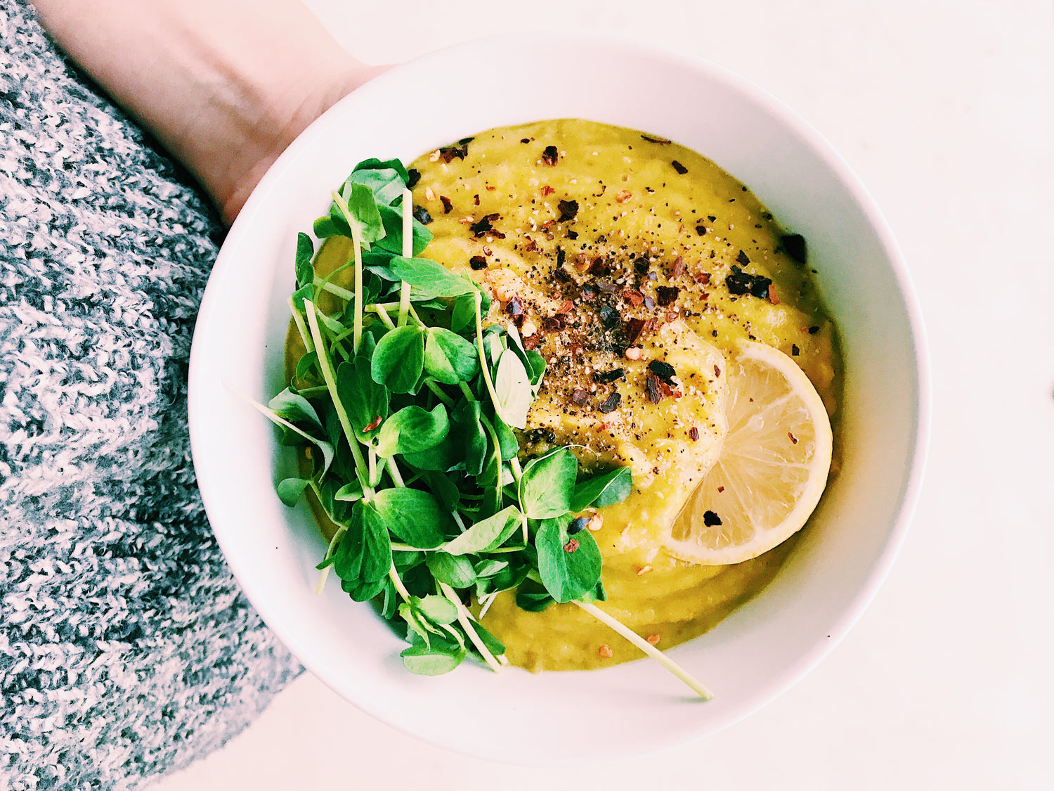 Golden Lentil & Lemon Soup