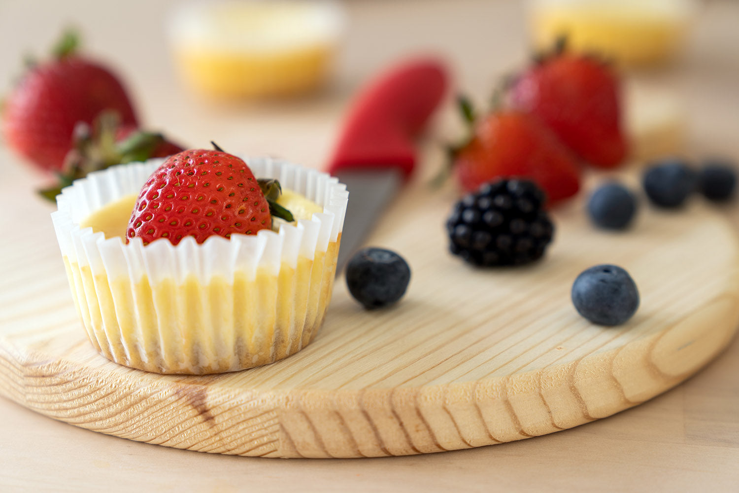 Strawberry Cheesecake Bites