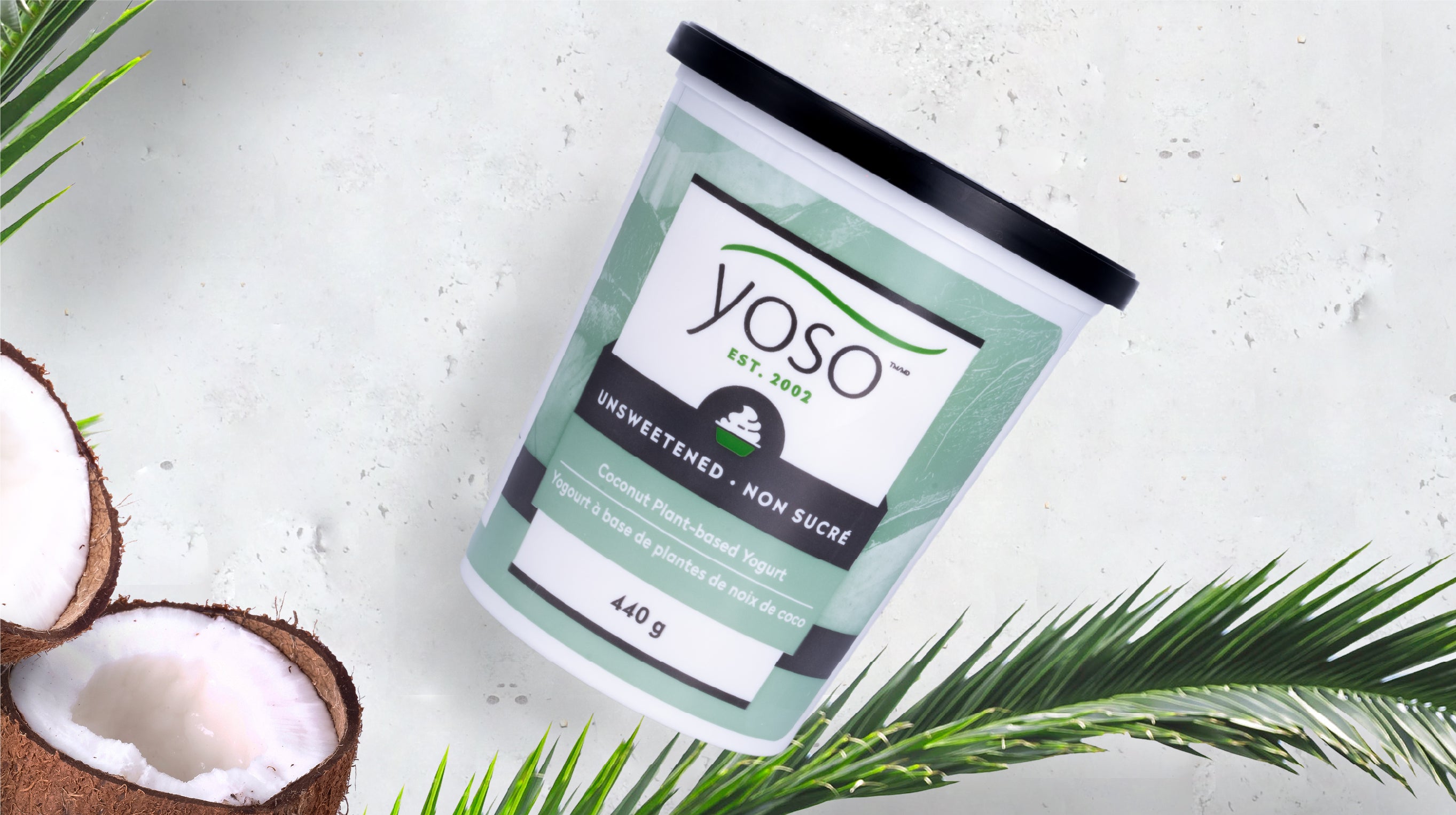 Unsweetened coconut yogurt