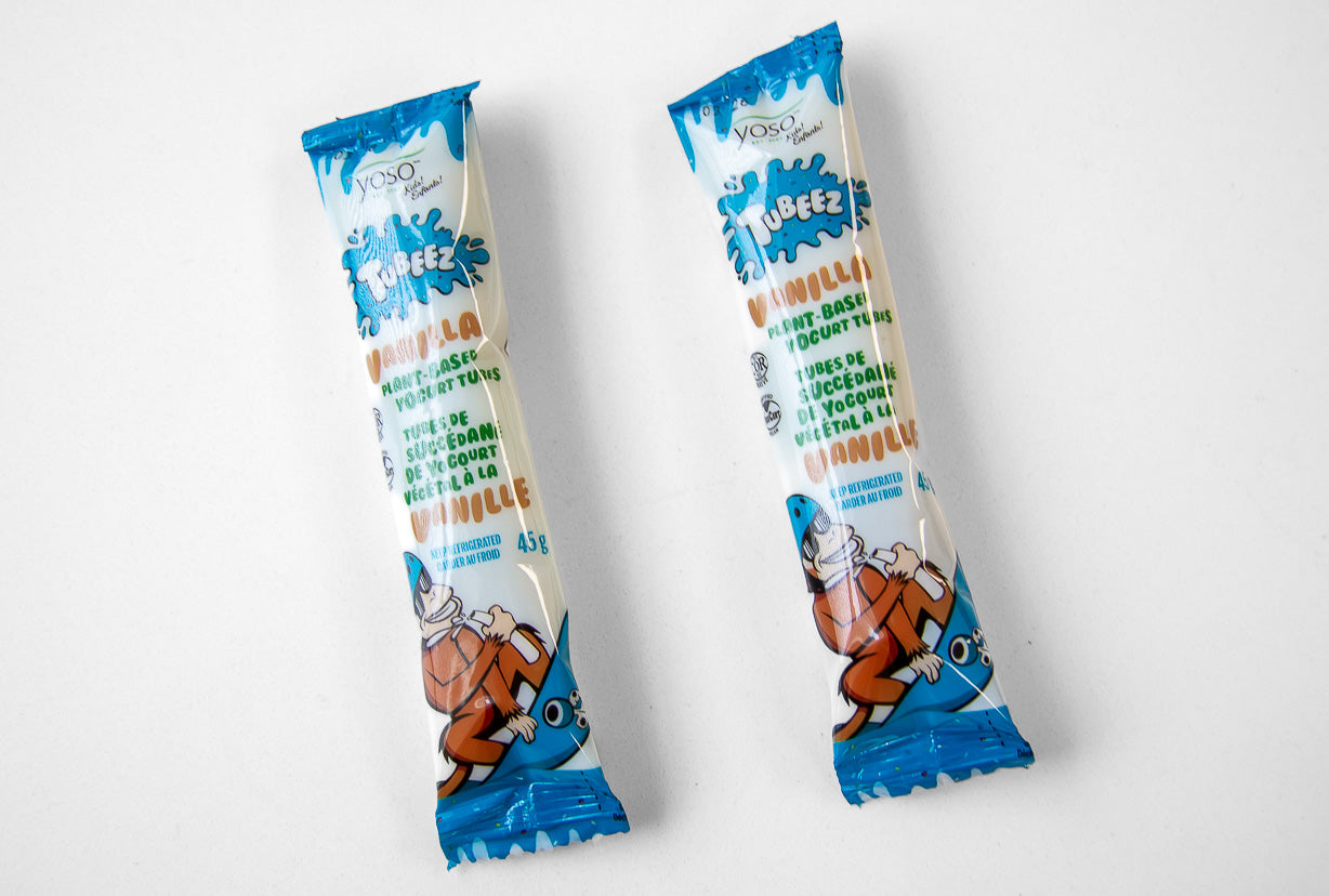 Vanilla Tubeez - Plant-Based Yogurt Tubes