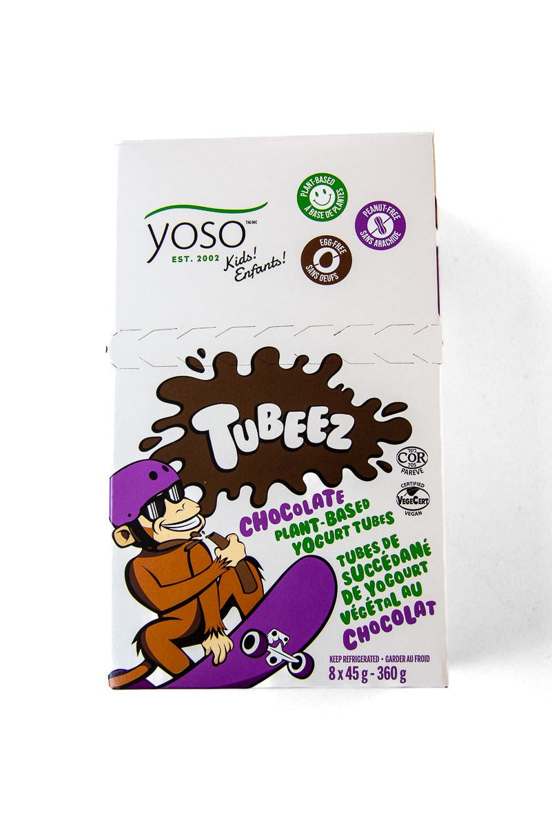 Chocolate Tubeez - Plant-Based Yogurt Tubes