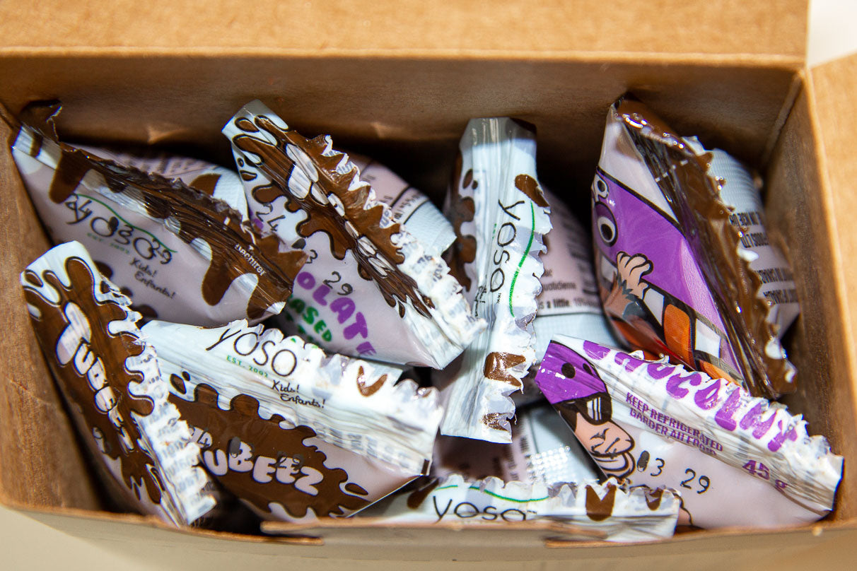 Chocolate Tubeez - Plant-Based Yogurt Tubes