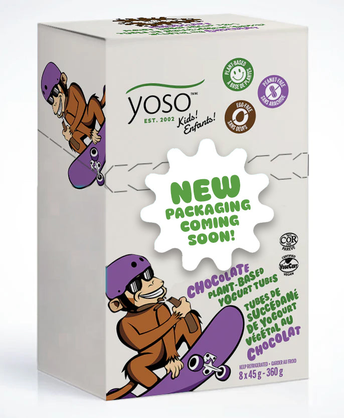 Chocolate Tubeez - Plant-Based Yogurt Tubes
