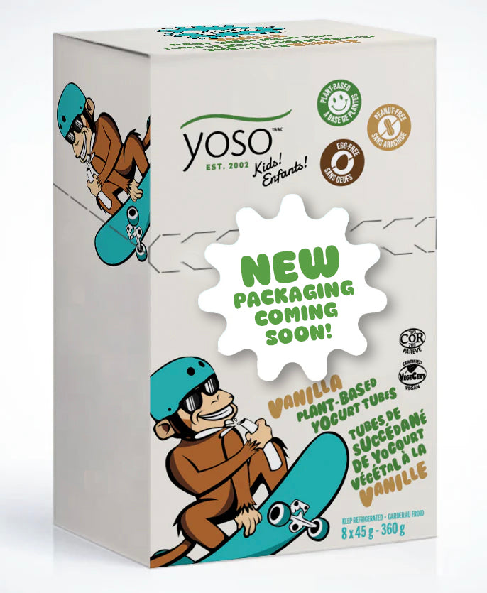 Vanilla Tubeez - Plant-Based Yogurt Tubes