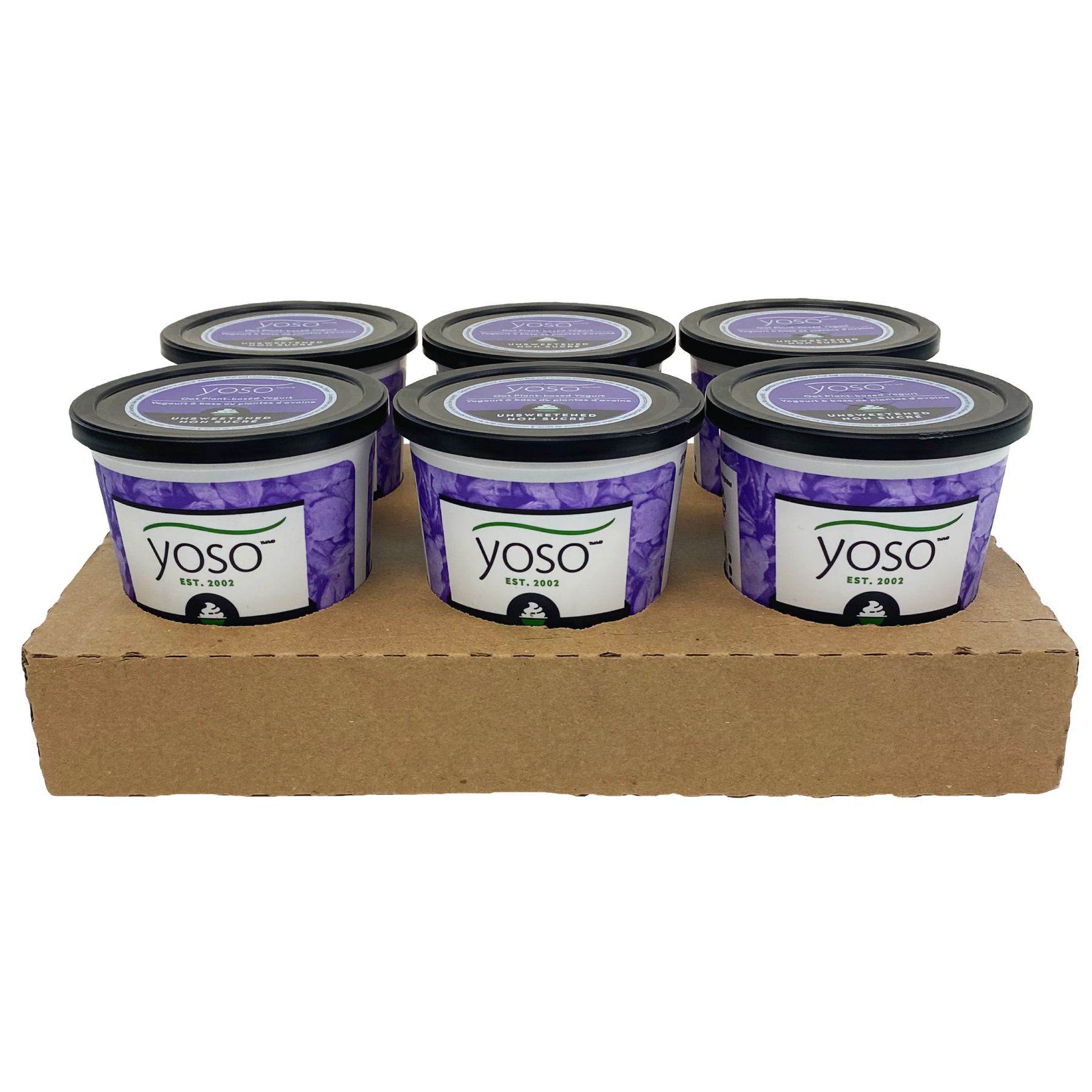 Oat Plant-Based Yogurt Case - Plain Unsweetened 440g