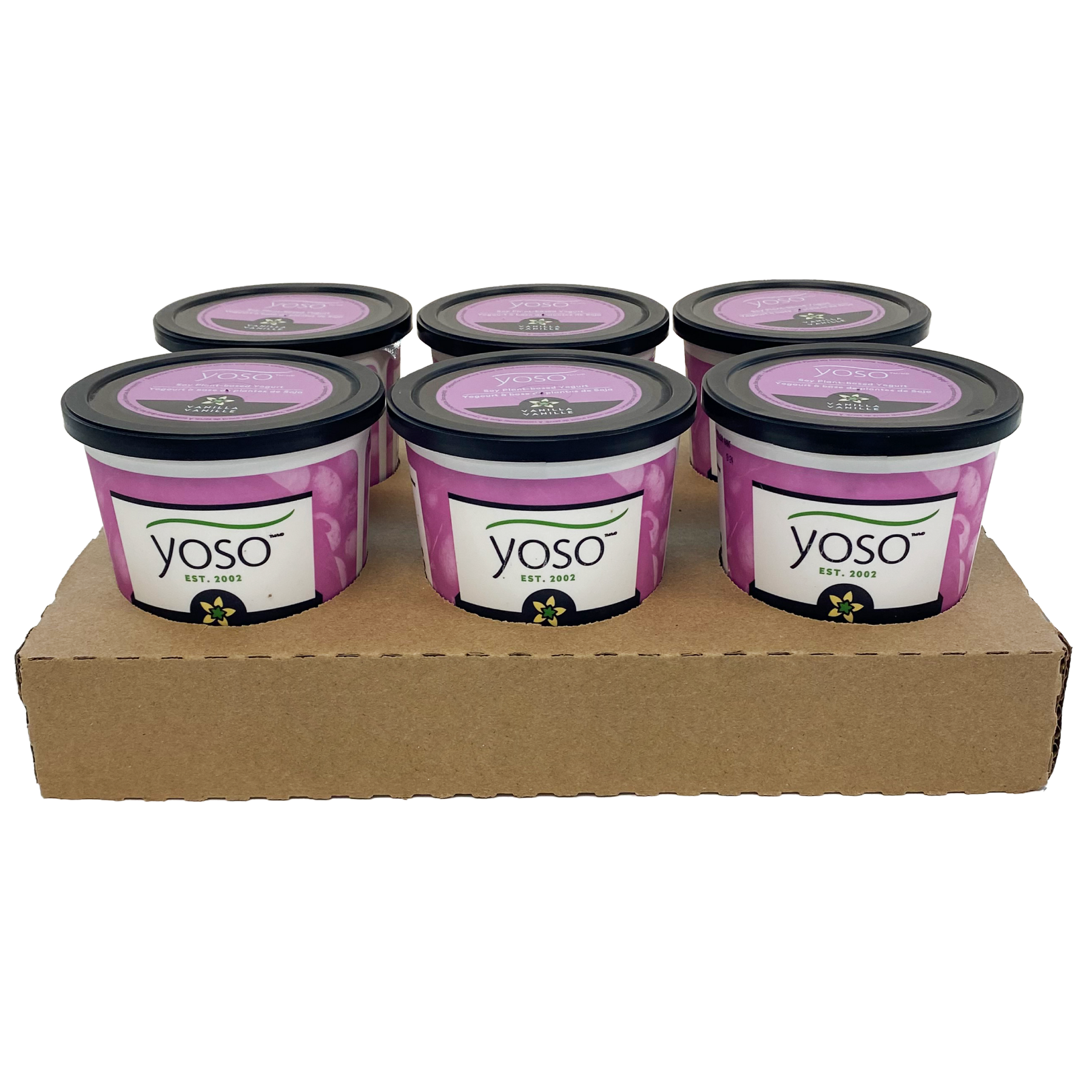 Soy Plant-Based Yogurt Case - Vanilla 440g