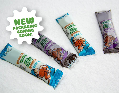 Chocolate Tubeez - Plant-Based Yogurt Tubes