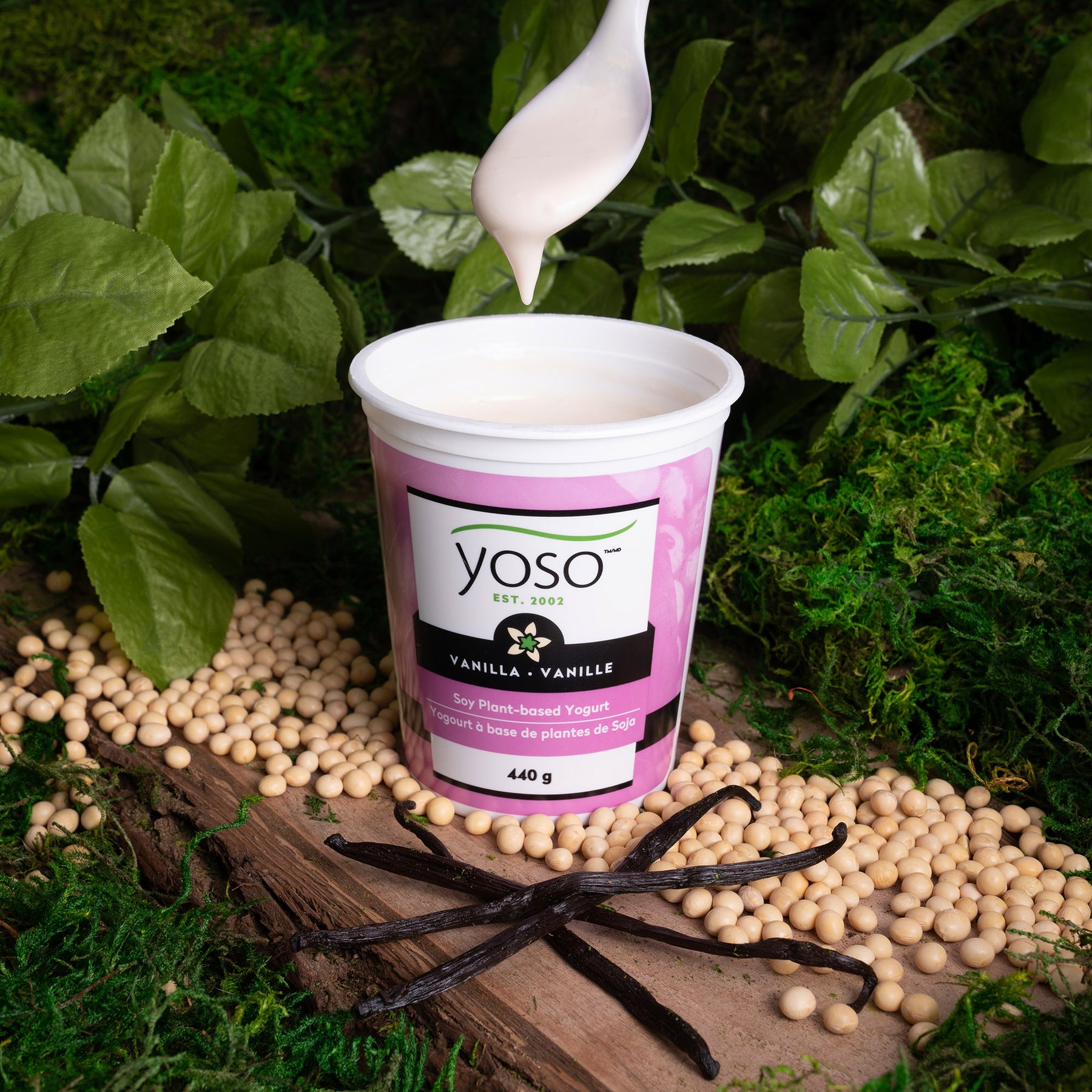 Soy Plant-Based Yogurt - Vanilla  440g