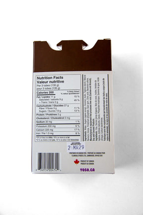 Chocolate Tubeez - Plant-Based Yogurt Tubes
