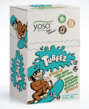 Vanilla Tubeez - Plant-Based Yogurt Tubes