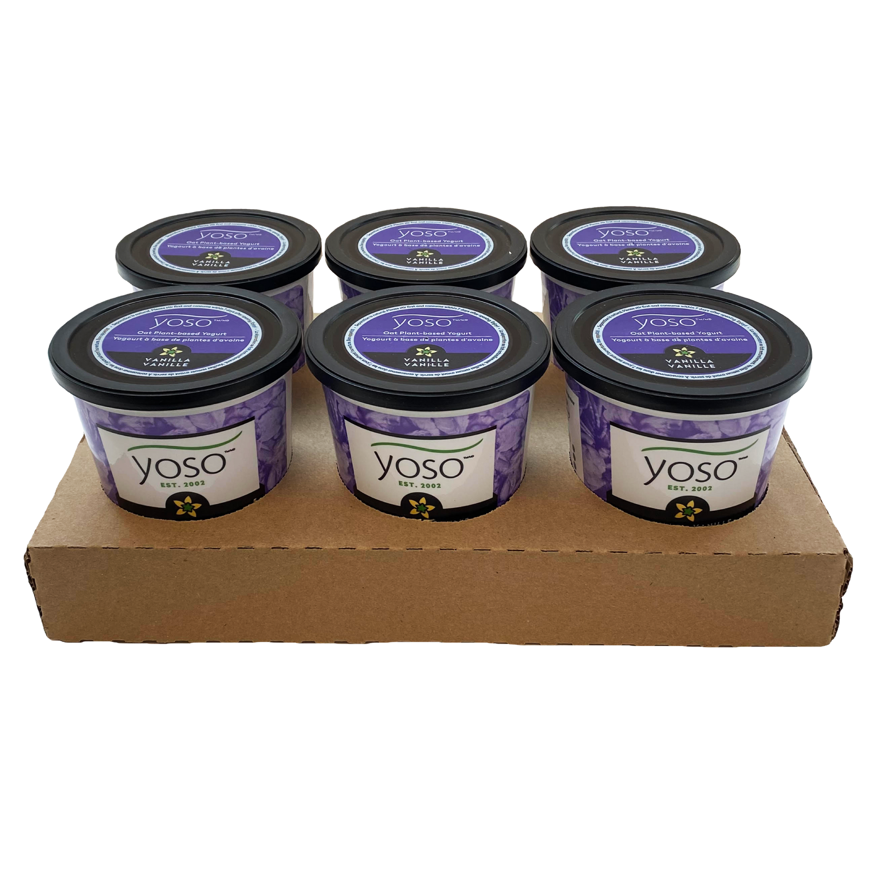 Oat Plant-Based Yogurt Case - Vanilla 440g