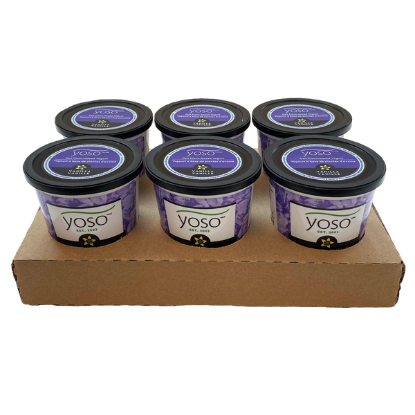Oat Plant-Based Yogurt Case | Vanilla 440g | YOSO