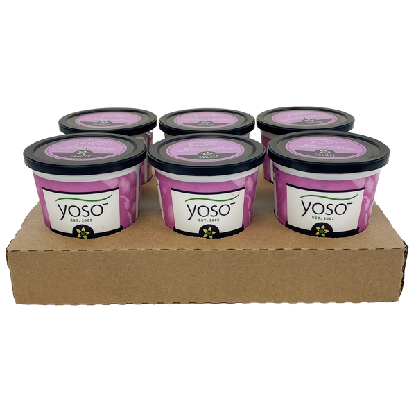 Soy Plant-Based Yogurt Case | Vanilla 440g | YOSO Ontario