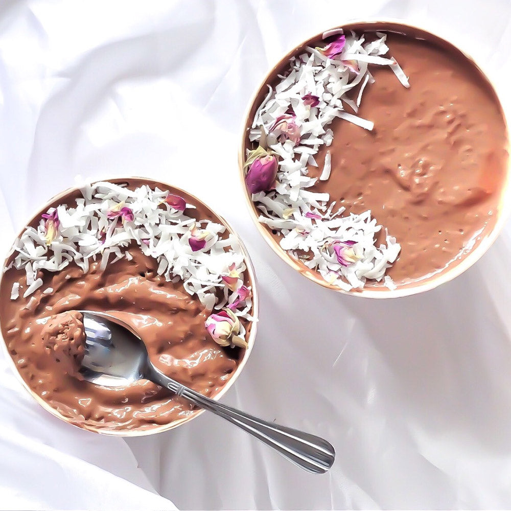 Chocolate chia pudding