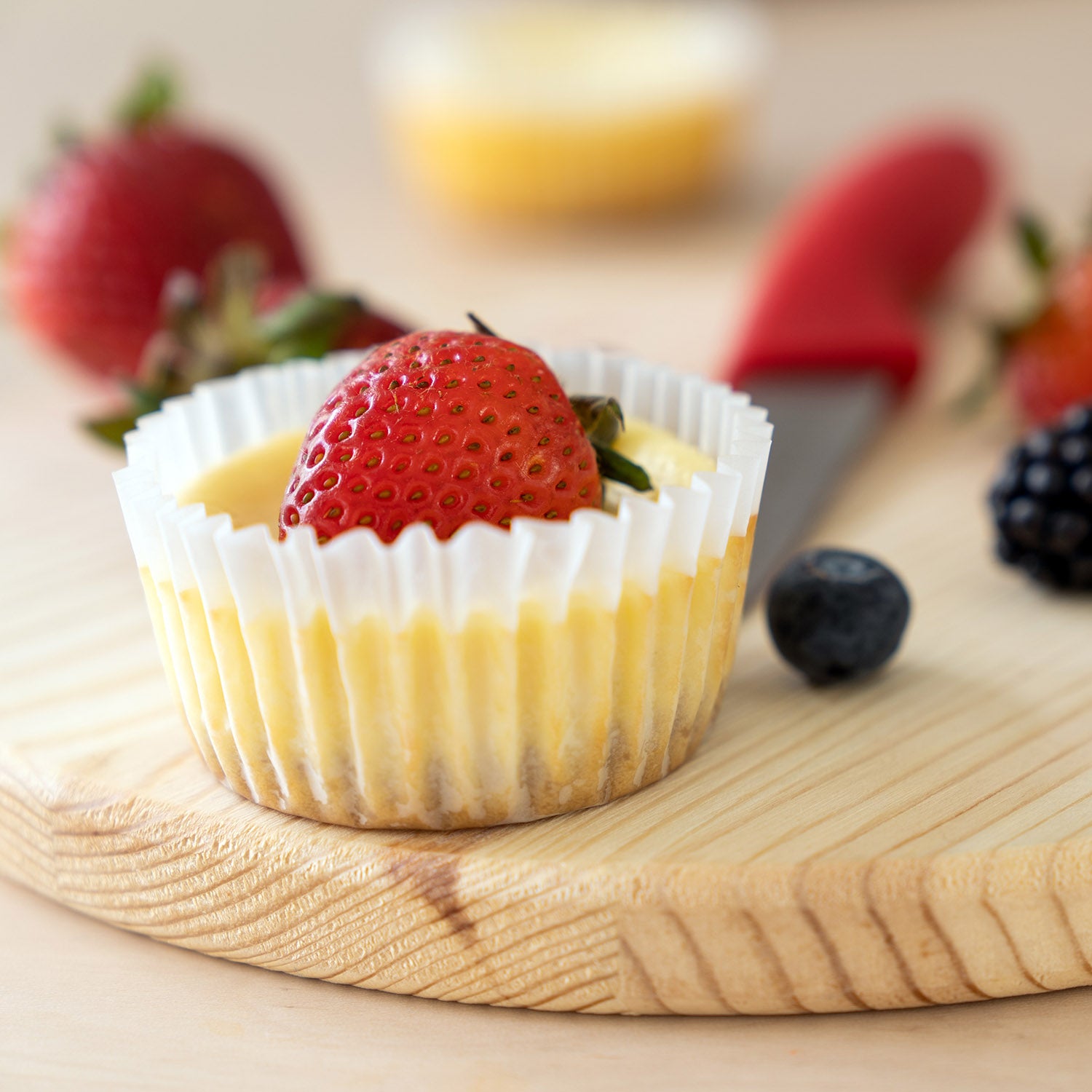 Yogurt cheesecake bites