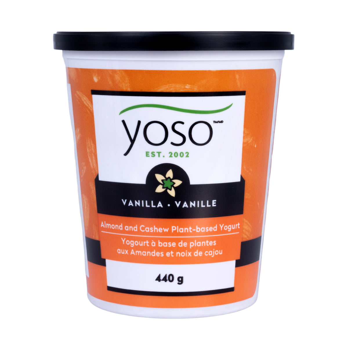 Almond & Cashew Plant-Based Yogurt - Vanilla 440g