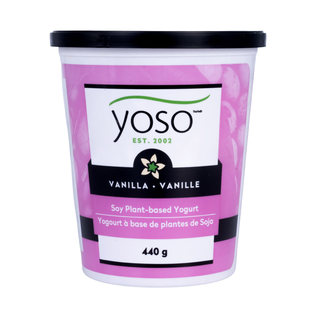 Soy Plant-Based Yogurt | Vanilla 440g | YOSO Ontario